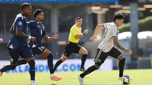 Maxi Gutiérrez aportó con un gol en el triunfo de Chile.
