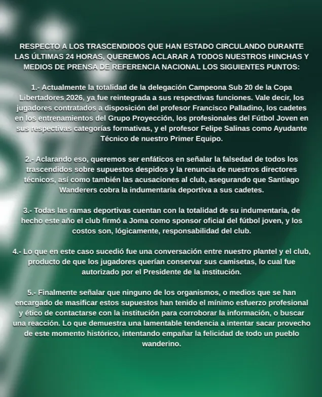 Captura Santiago Wanderers