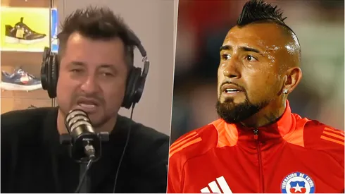 Nico Peric se molestó con Arturo Vidal