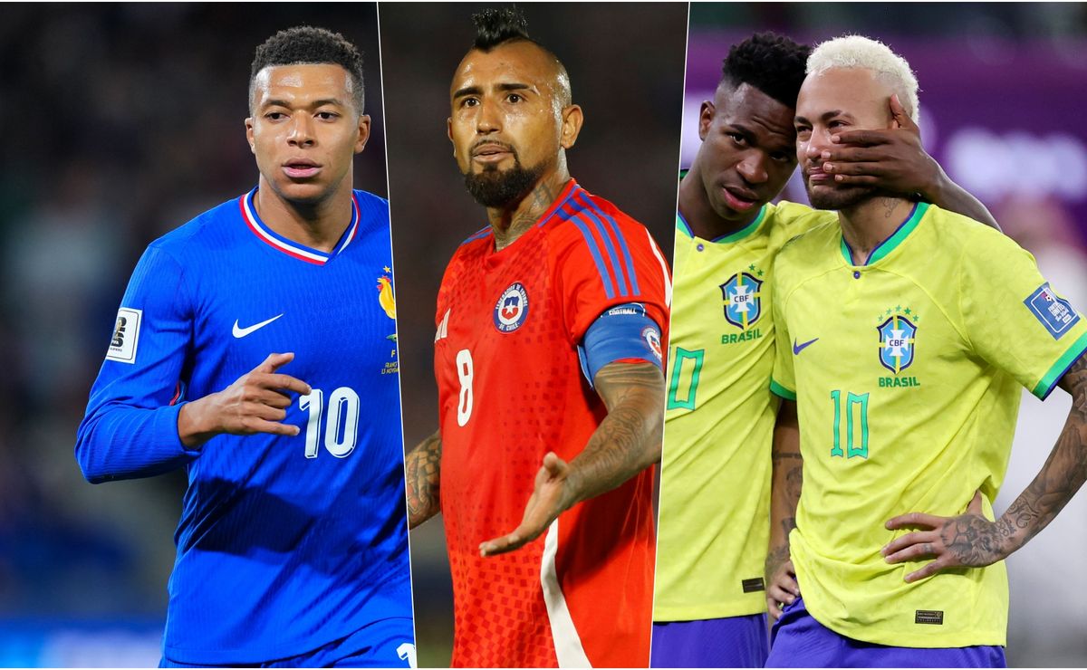 Vidal en modo Mundial: alaba a Mbappé, barre con Vinicius y pide a Ancelotti llamar a Neymar en Brasil
