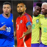 Vidal modo Mundial: alaba a Mbappé, barre con Vini y pide a Neymar
