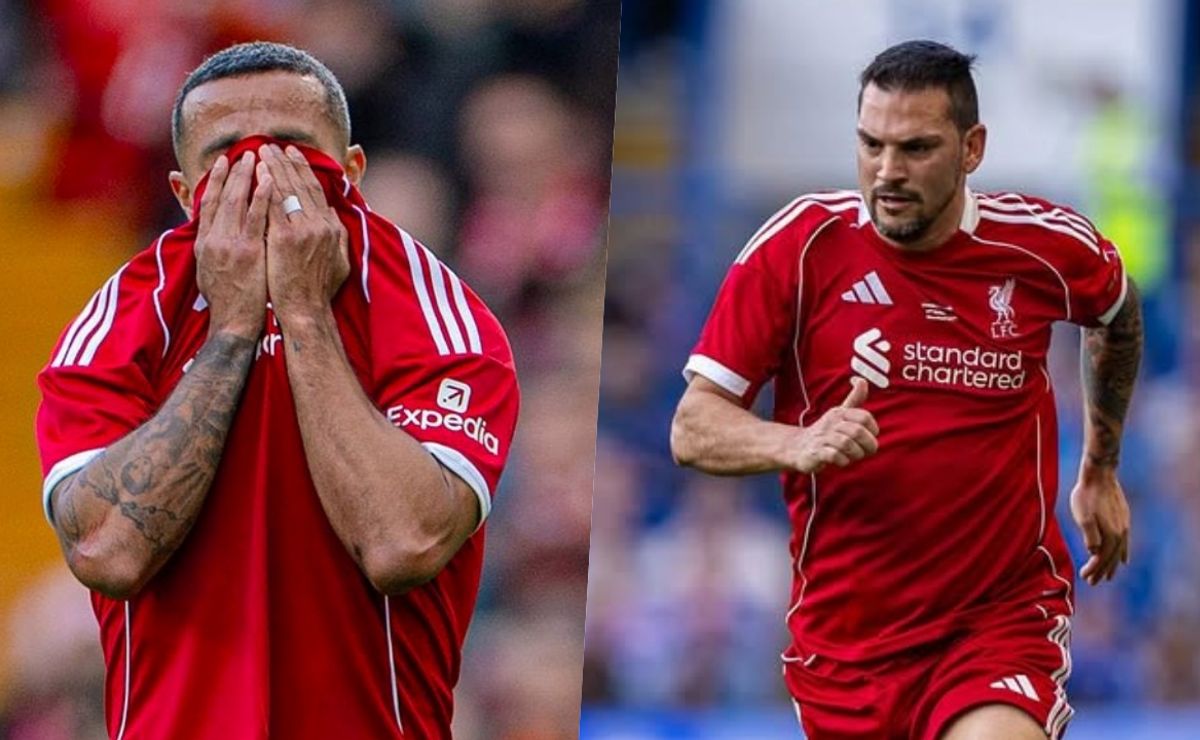 Mark González presente: el conmovedor llanto de Thiago Alcántara en duelo de leyendas de Liverpool