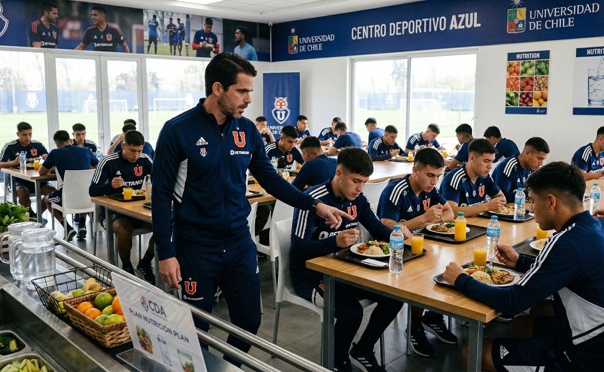 Fernando Gago impone su estilo en U de Chile: prohíbe estas comidas a sus jugadores