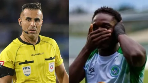 Piero Maza tuvo dos cobros polémicos prácticamente seguidos.