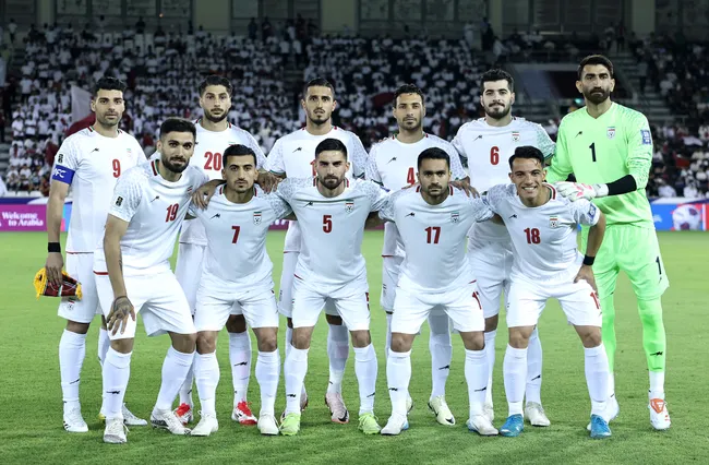 Irán fue una de las primeras selecciones en clasificar al Mundial 2026. Sellaron su pasaje el l 25 de marzo de 2025 tras empatar ante Uzbekistán. | Foto: Getty Images.