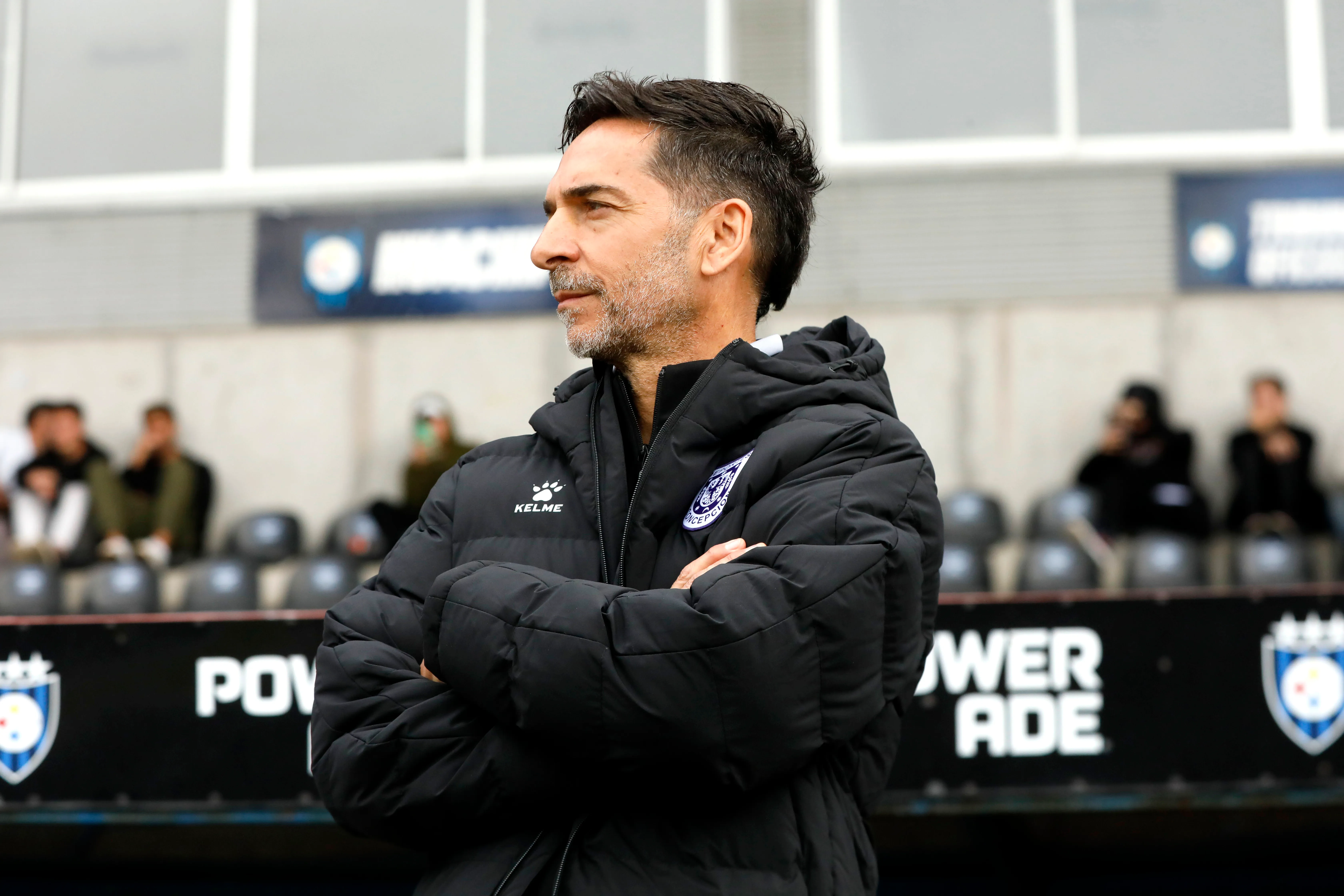 Walter Lemma sabe que el objetivo es mantener al equipo en primera división. (MARCO VAZQUEZ/PHOTOSPORT).