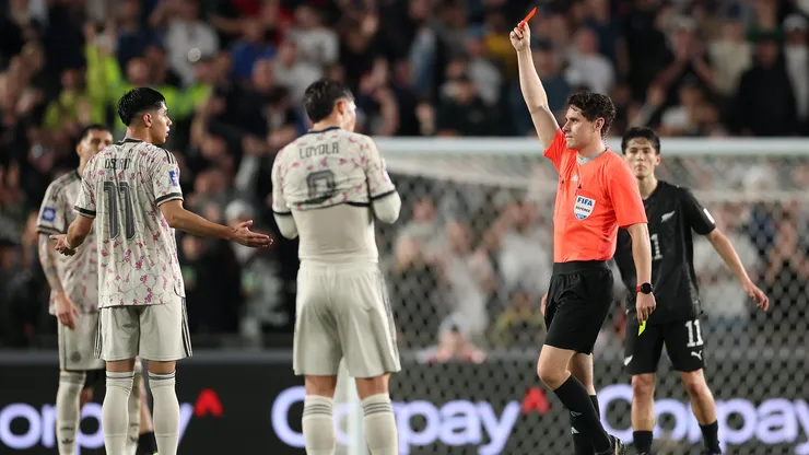 Darío Osorio fue expulsado en la selección chilena.