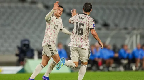 Gonzalo Tapia marcó el único descuento de Chile.