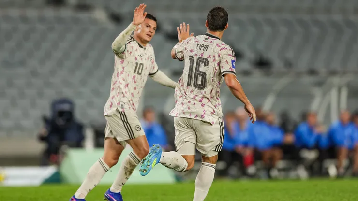 Gonzalo Tapia marcó el único descuento de Chile.