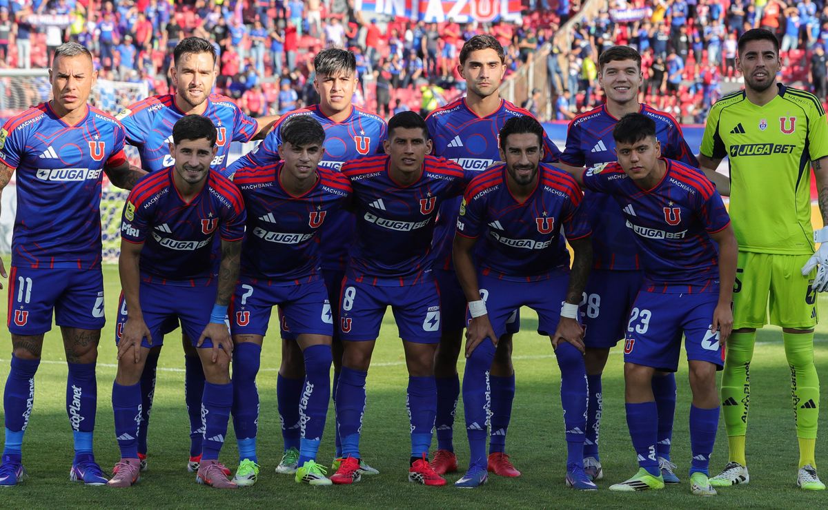 La formación con sorpresas de la U para buscar su primer triunfo en la Copa de la Liga