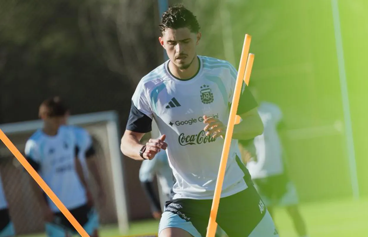 La tristeza de Scaloni: Joaquín Panichelli se pierde el Mundial por lesión.