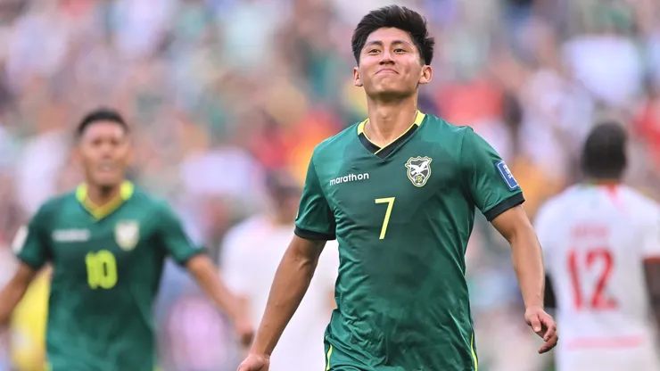 Miguel Terceros adelanta el partido de Bolivia vs Irak.