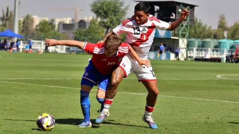 Gusto a poco: La Roja Sub 20 apenas empata ante Perú