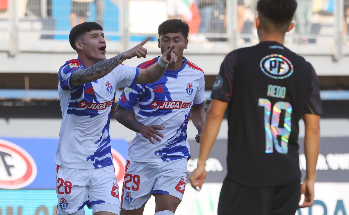 Los goles de Arce y Guerrero para que la U derrote a Audax Italiano en la Copa de la Liga