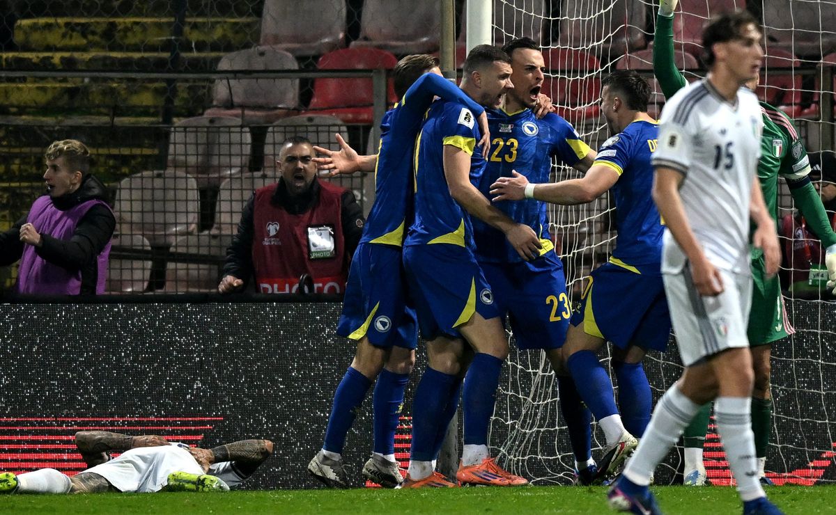 Repechaje de infarto: Bosnia hace historia y elimina por penales a Italia del Mundial 2026
