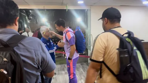 Gabriel Aravena, Cachureos, con Cristopher Toselli.