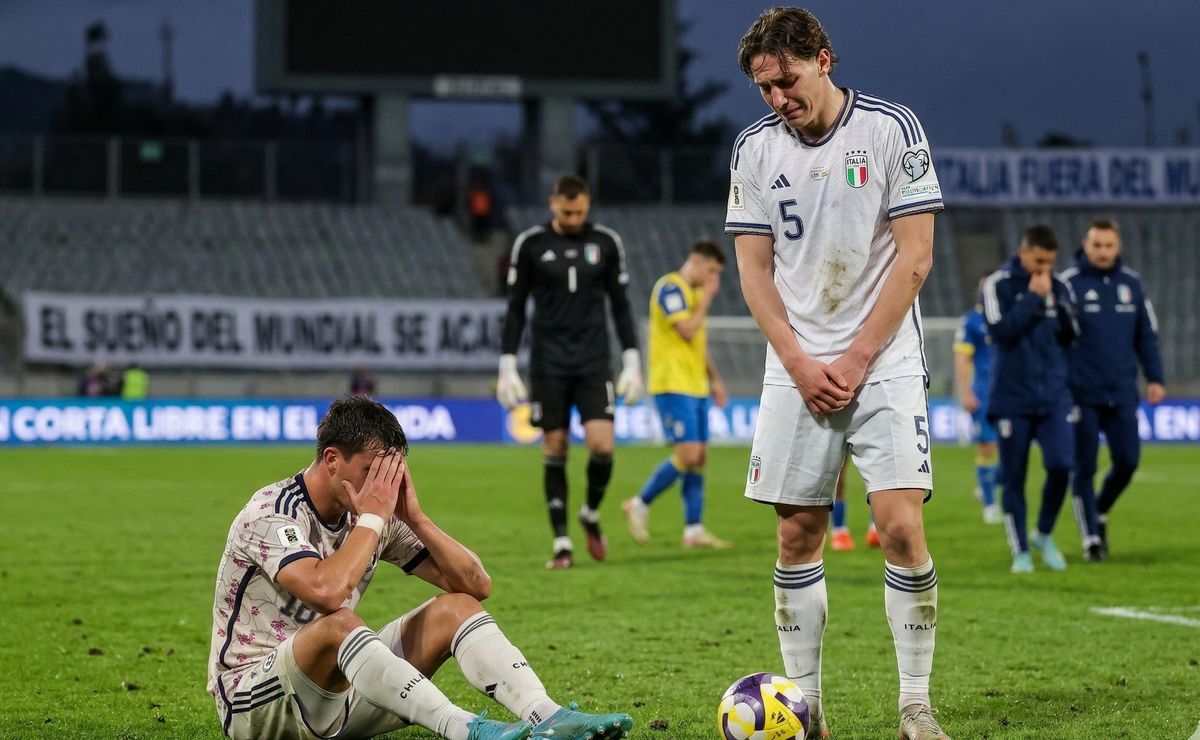 ¿El Mundial de los picados? Chile e Italia lideran la lista de grandes ausentes