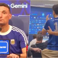 "Quiero que estés preparado": Hincha encara a Scaloni en conferencia