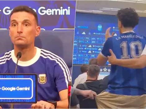 "Quiero que estés preparado": Hincha encara a Scaloni en conferencia