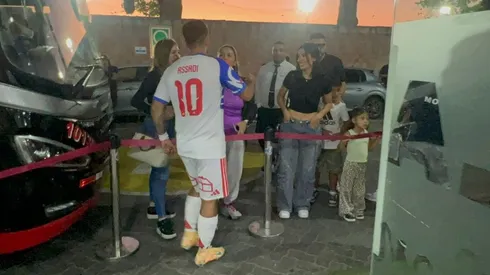 Gianna Penjean Scatarz acompañó a Lucas Assadi en el triunfo de la U.