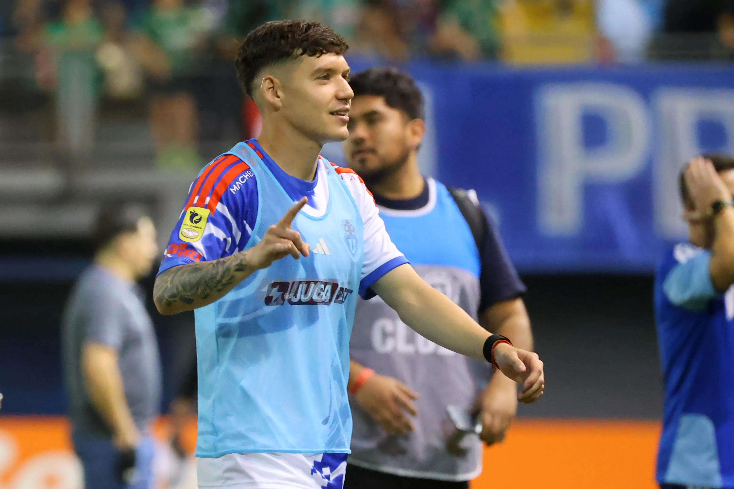 Arce comienza a ganarse un lugar en U. de Chile a los 21 años. Imagen: Photosport