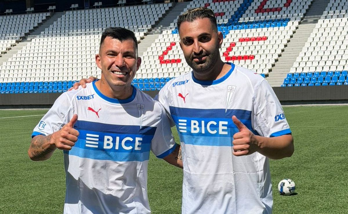 Gary Medel se suma en el Claro Arena a los desafíos del influencer futbolístico Mo Ali