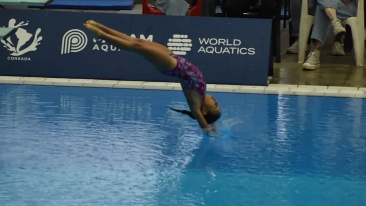 Eloísa Araya consiguió el primer lugar en la categoría E del Campeonato Nacional de Clavados