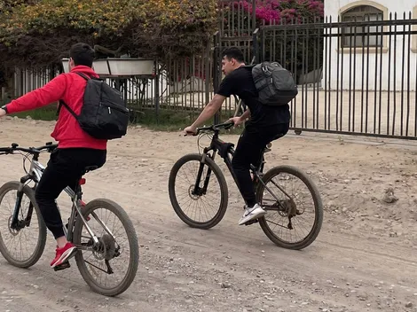 ¿Crisis de la bencina? Campeón de América con Chile en bici a entrenar