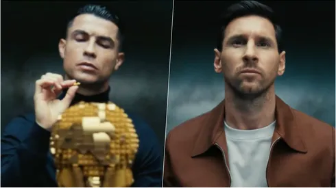 Lego juntó a Cristiano Ronaldo y Lionel Messi en un épico spot