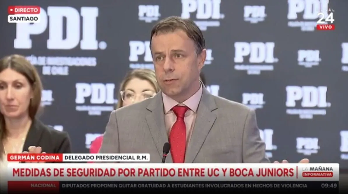 Germán Codina y la Delegación Presidencial tuvieron que cambiar la postura. Foto: 24 horas.