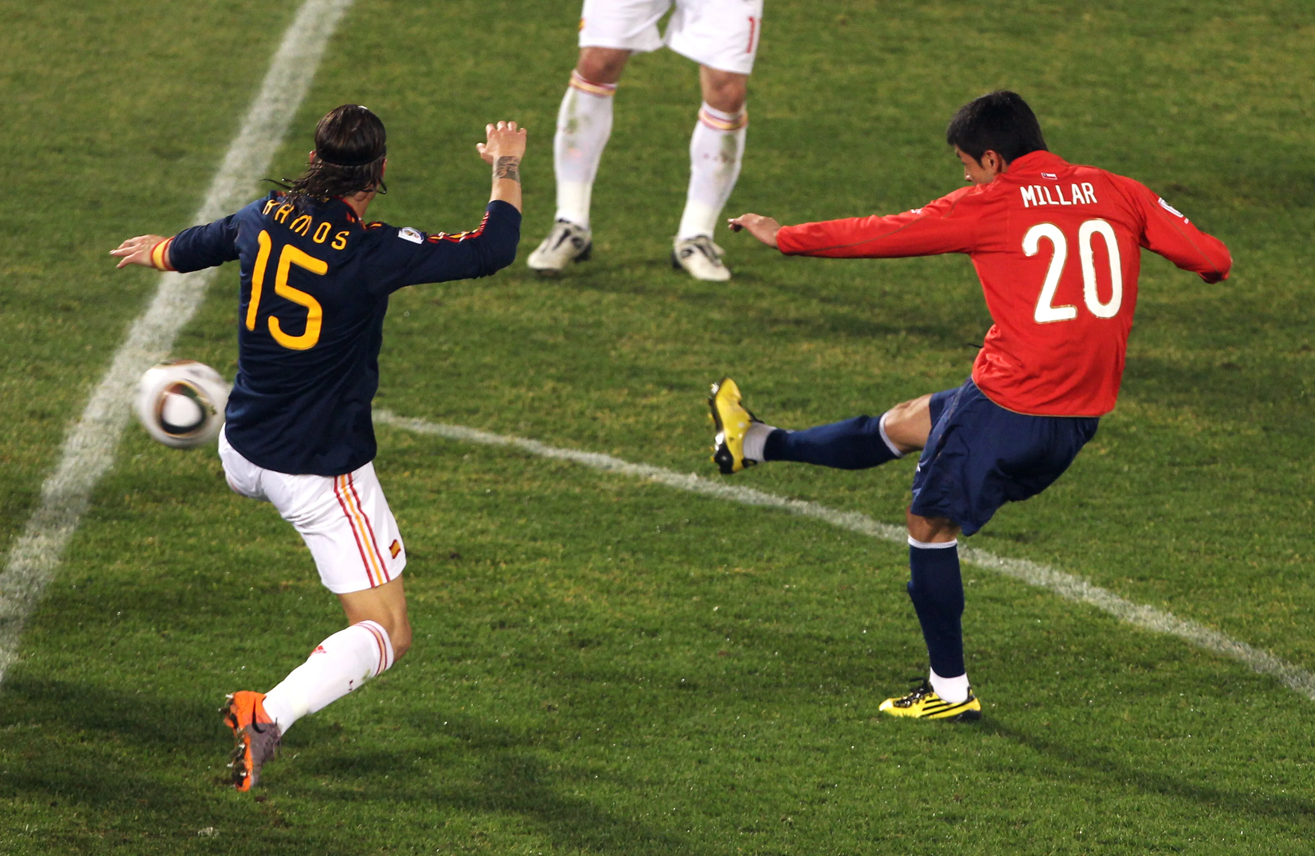 Millar marcó un gol en el Mundial 2010 ante España