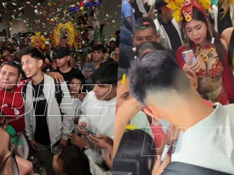 Con bailarinas: reciben como héroes a Bolivia pese a no clasificar