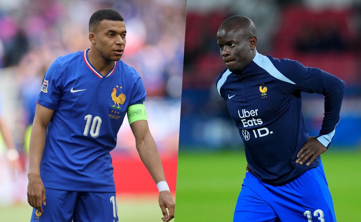 Polémica total en Francia: el prepotente y feo gesto de Kylian Mbappé con N’Golo Kanté