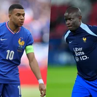 El feo gesto de Mbappé con Kanté que genera repudio en Francia