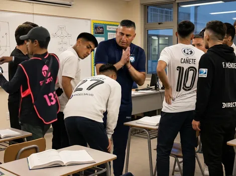 Jaime García activa el modo profesor con los jóvenes: "Que estudien, perdemos..."