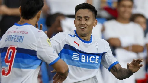 Primer gol de Palavecino en la UC: golazo que ya postula al mejor del año.