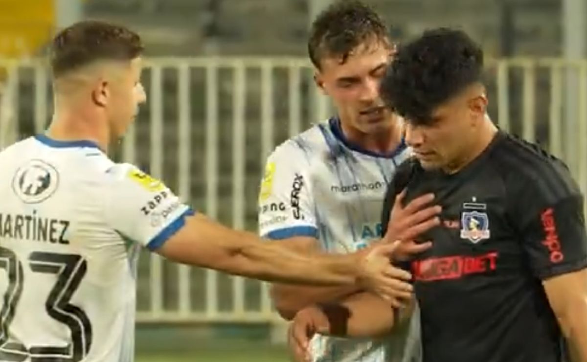 La “pelea” de Claudio Aquino en el triunfo de Colo Colo ante Huachipato que no se vio en TV