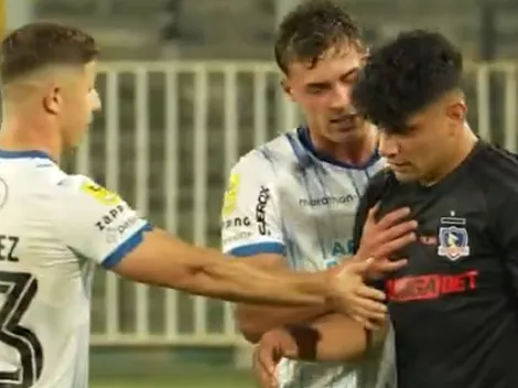 La pelea de Aquino en Colo Colo ante Huachipato que no se vio en TV