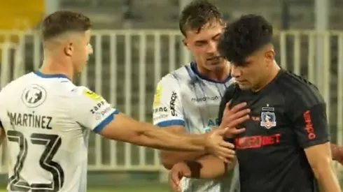 Claudio Aquino vivió un tenso momento en Colo Colo.