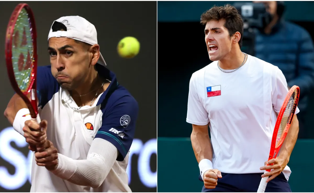 Cristian Garin y Alejandro Tabilo en Masters 1000 de Montecarlo Cristian Garin y Alejandro Tabilo en Masters 1000 de Montecarlo