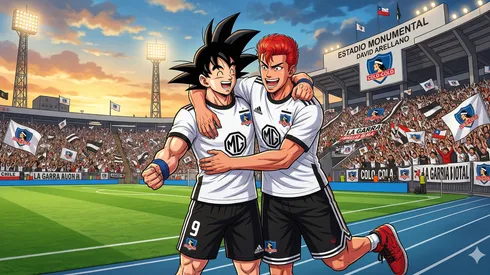 El cruce perfecto entre animé y Colo Colo.