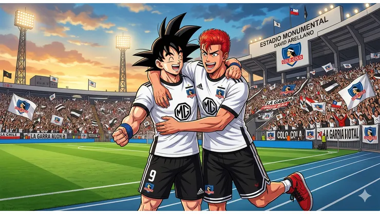 El cruce perfecto entre animé y Colo Colo.