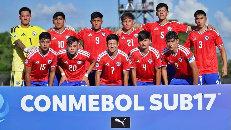 Chile se estrenó con empate por 1-1 ante Uruguay en Sudamericano Sub 17.