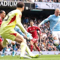 Goleada del Manchester City a Liverpool: triplete de Erling Haaland