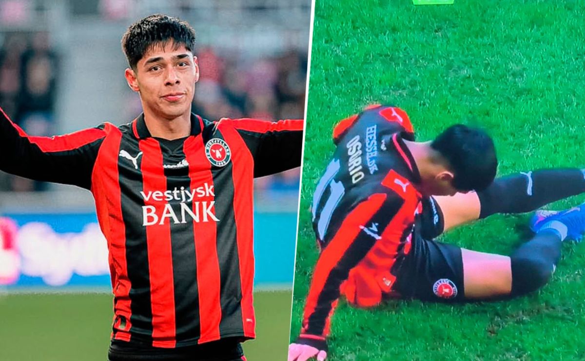 Jornada de dulce y agraz para Darío Osorio: Marcó golazo, sufrió lesión y el Midtjylland lo pagó caro