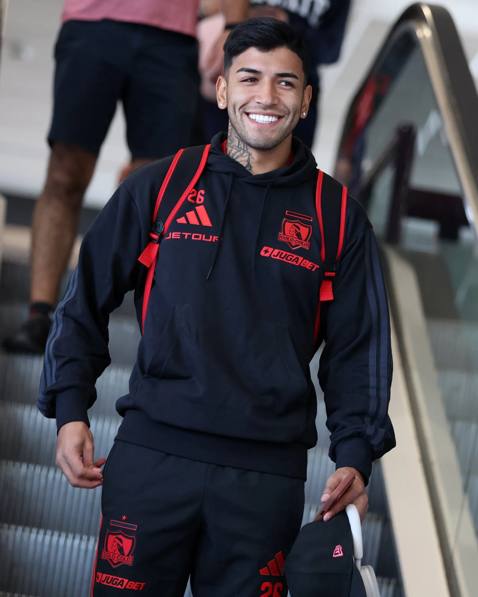 Diego Ulloa está de vuelta en Colo Colo después de ser convocado a Chile. Foto: Colo Colo.