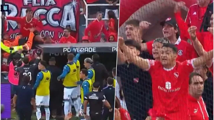 Los hinchas de Independiente otra vez en la polémica.