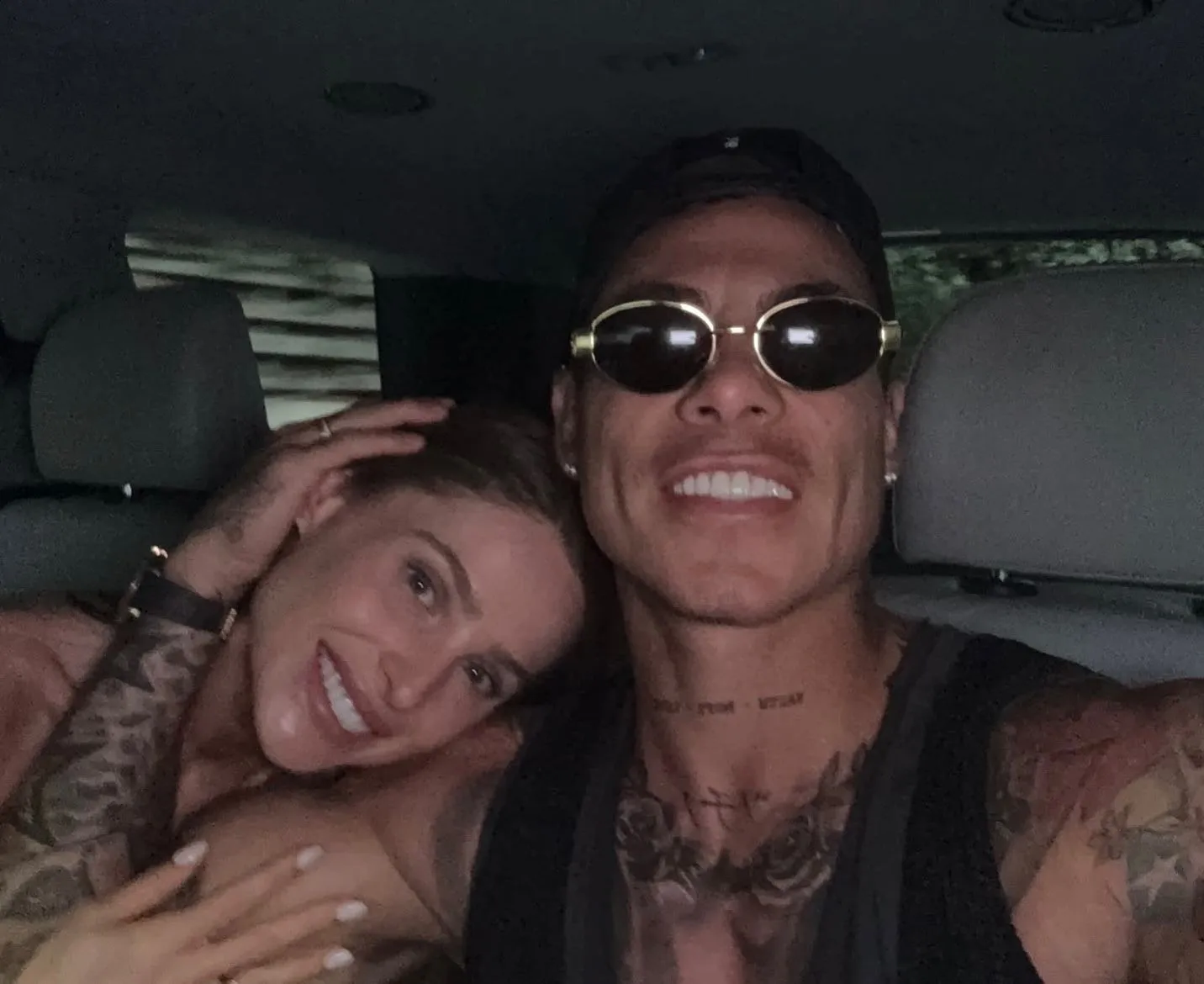 Eduardo Vargas y Juliana.