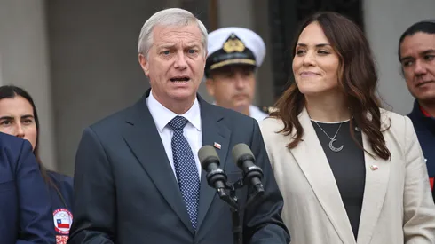 Presidente y ministra del Deporte compartieron un 1 de enero en casa.