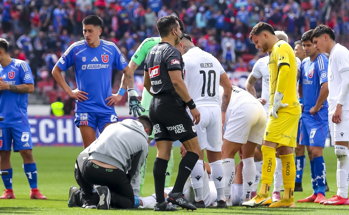 Se rompió el tendón de Aquiles ante la U de Chile en 2025, no alcanzó a volver en Audax y sufre otra gravísima lesión